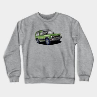 Green Matra-Simca Rancho Crewneck Sweatshirt